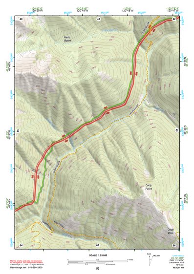48120NW Page 53 Robinson Mountain Topo Preview 1