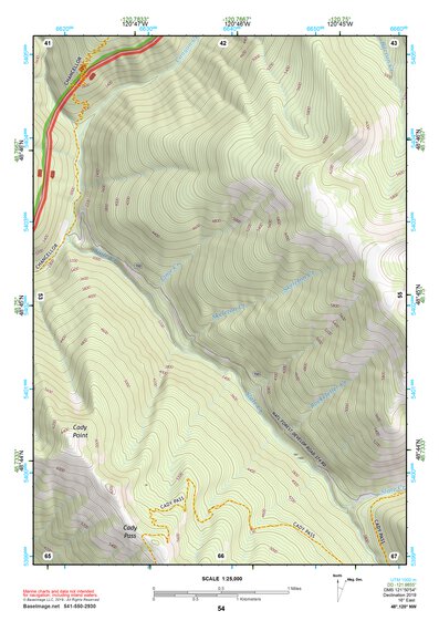 48120NW Page 54 Robinson Mountain Topo Preview 1