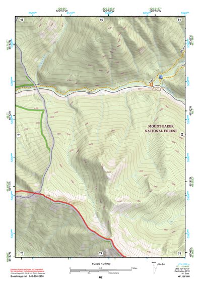 48120NW Page 62 Robinson Mountain Topo Preview 1