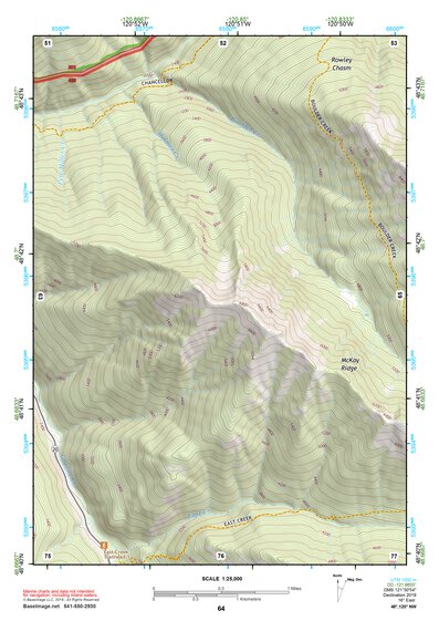 48120NW Page 64 Robinson Mountain Topo Preview 1