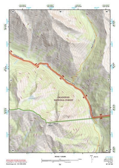 48120NW Page 71 Robinson Mountain Topo Preview 1