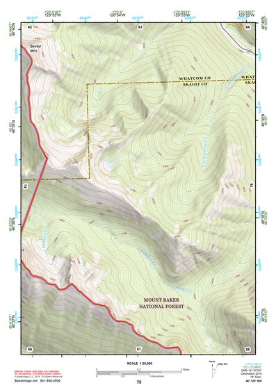 48120NW Page 75 Robinson Mountain Topo Preview 1