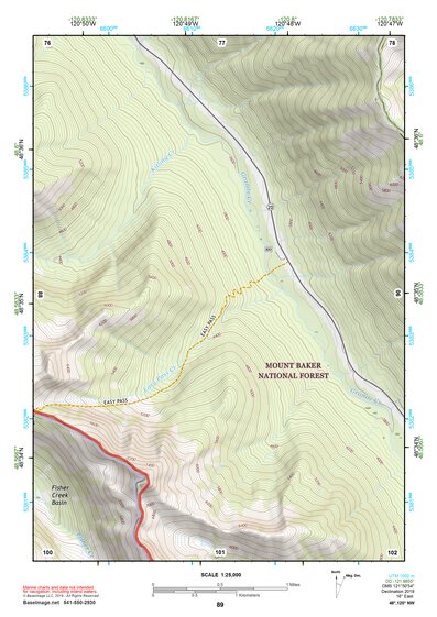 48120NW Page 89 Robinson Mountain Topo Preview 1