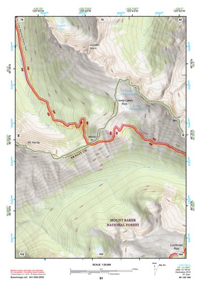 48120NW Page 91 Robinson Mountain Topo Preview 1