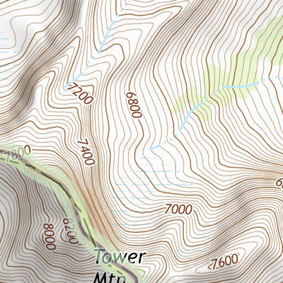 48120NW Page 92 Robinson Mountain Topo Preview 3