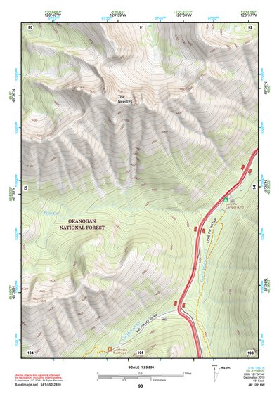 48120NW Page 93 Robinson Mountain Topo Preview 1