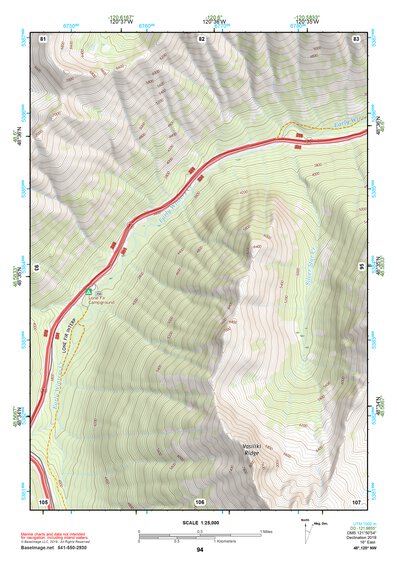 48120NW Page 94 Robinson Mountain Topo Preview 1