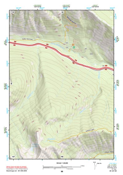 48120NW Page 96 Robinson Mountain Topo Preview 1