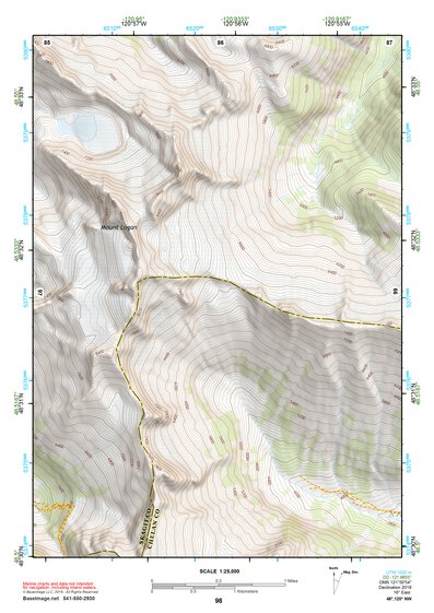 48120NW Page 98 Robinson Mountain Topo Preview 1