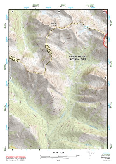 48120NW Page 100 Robinson Mountain Topo Preview 1