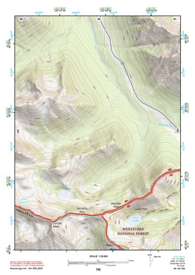 48120NW Page 102 Robinson Mountain Topo Preview 1