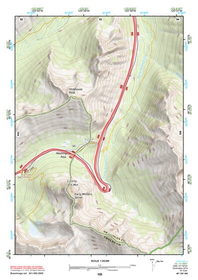 48120NW Page 105 Robinson Mountain Topo Preview 1