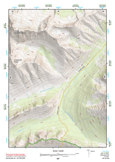 48120NW Page 107 Robinson Mountain Topo Preview 1