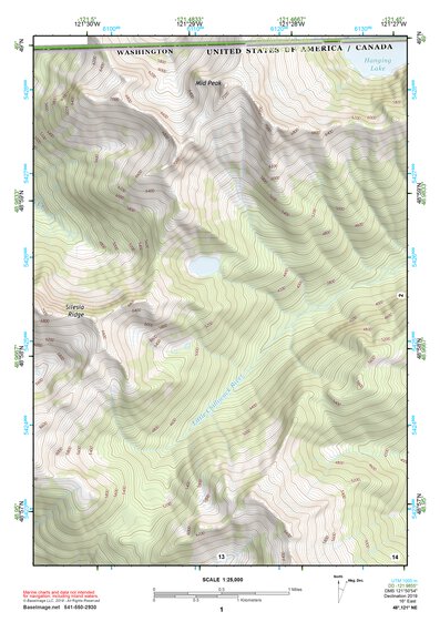 48121NE Page 1 Mount Baker Topo Preview 1
