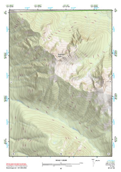 48121NE Page 4 Mount Baker Topo Preview 1