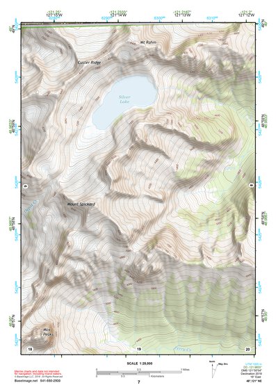 48121NE Page 7 Mount Baker Topo Preview 1