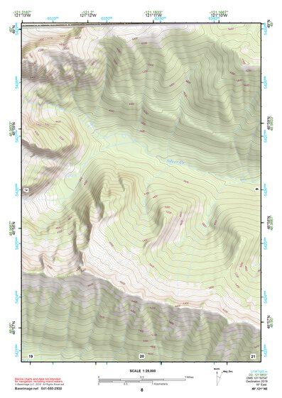 48121NE Page 8 Mount Baker Topo Preview 1