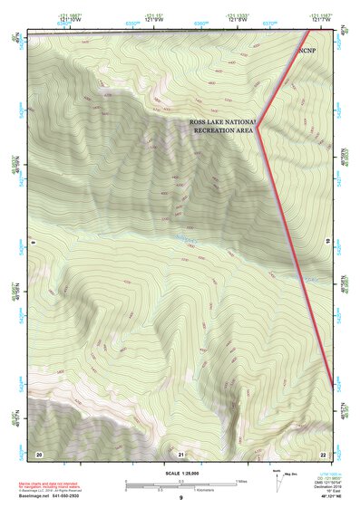 48121NE Page 9 Mount Baker Topo Preview 1