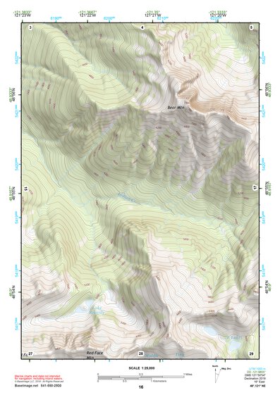 48121NE Page 16 Mount Baker Topo Preview 1