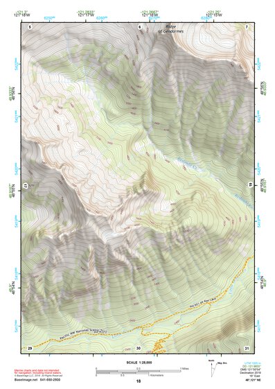 48121NE Page 18 Mount Baker Topo Preview 1