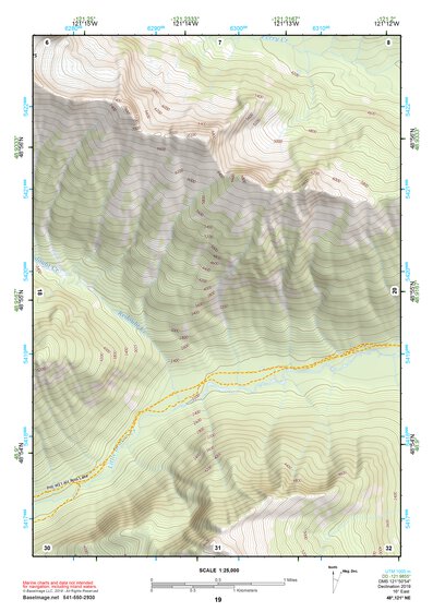 48121NE Page 19 Mount Baker Topo Preview 1