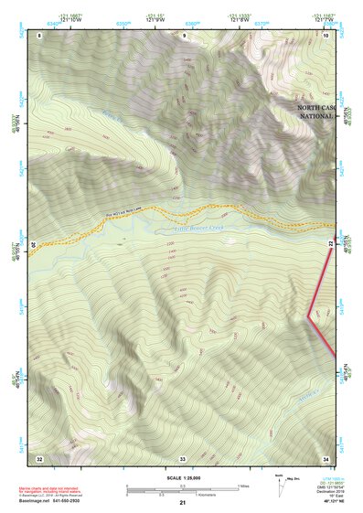 48121NE Page 21 Mount Baker Topo Preview 1