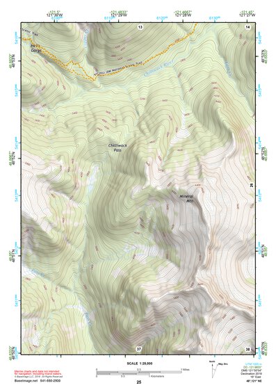 48121NE Page 25 Mount Baker Topo Preview 1