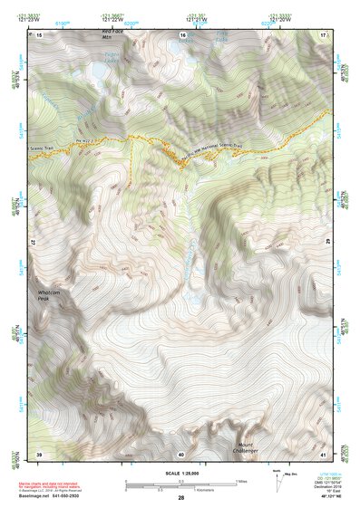 48121NE Page 28 Mount Baker Topo Preview 1