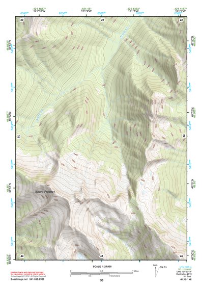 48121NE Page 33 Mount Baker Topo Preview 1