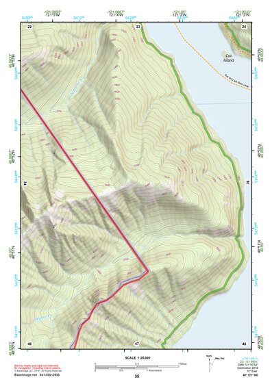 48121NE Page 35 Mount Baker Topo Preview 1