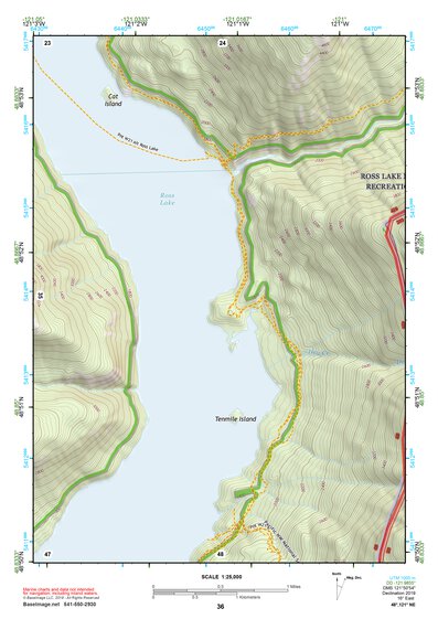 48121NE Page 36 Mount Baker Topo Preview 1