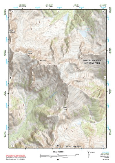 48121NE Page 41 Mount Baker Topo Preview 1