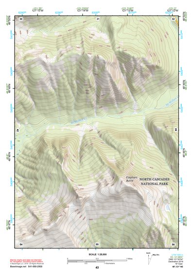 48121NE Page 43 Mount Baker Topo Preview 1