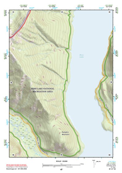 48121NE Page 47 Mount Baker Topo Preview 1