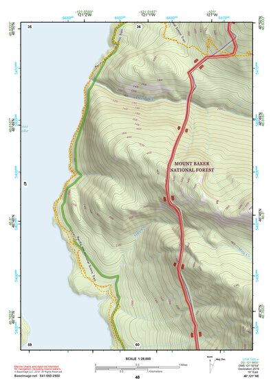 48121NE Page 48 Mount Baker Topo Preview 1