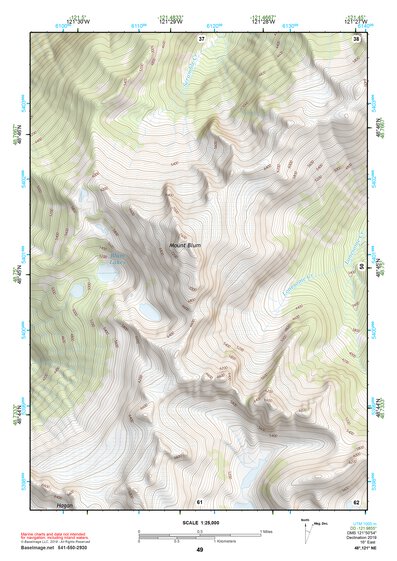 48121NE Page 49 Mount Baker Topo Preview 1