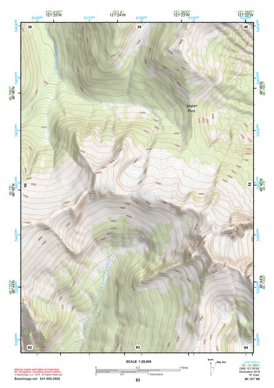 48121NE Page 51 Mount Baker Topo Preview 1