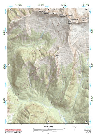 48121NE Page 53 Mount Baker Topo Preview 1