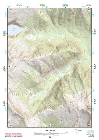 48121NE Page 55 Mount Baker Topo Preview 1