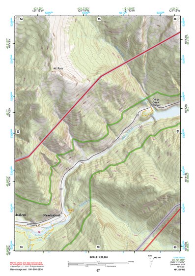 48121NE Page 67 Mount Baker Topo Preview 1