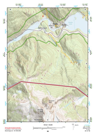 48121NE Page 69 Mount Baker Topo Preview 1