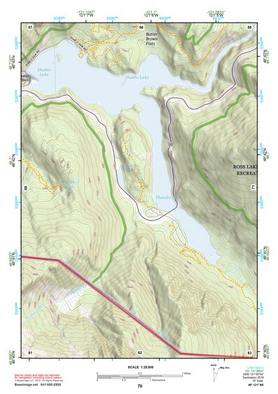 48121NE Page 70 Mount Baker Topo Preview 1