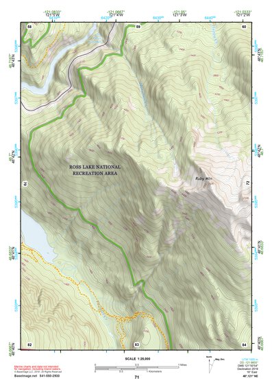 48121NE Page 71 Mount Baker Topo Preview 1