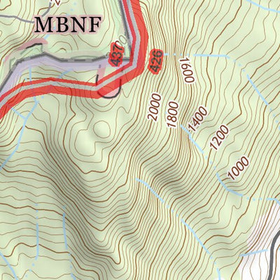 48121NE Page 76 Mount Baker Topo Preview 3