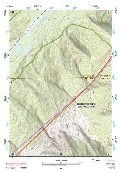 48121NE Page 78 Mount Baker Topo Preview 1