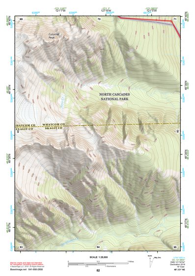 48121NE Page 82 Mount Baker Topo Preview 1