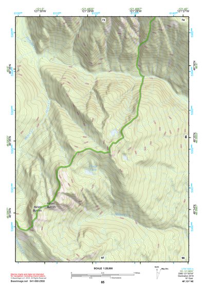 48121NE Page 85 Mount Baker Topo Preview 1