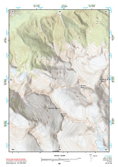 48121NE Page 94 Mount Baker Topo Preview 1