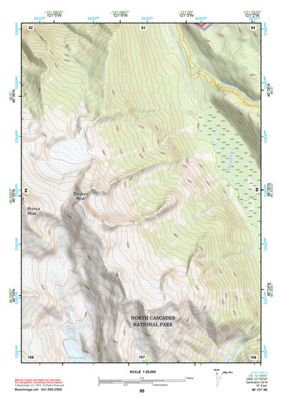 48121NE Page 95 Mount Baker Topo Preview 1