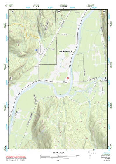 48121NE Page 98 Mount Baker Topo Preview 1